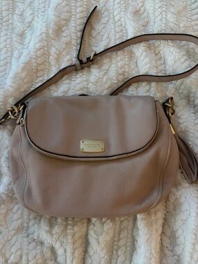 Michael Kors Blush Leather Crossbody Bag